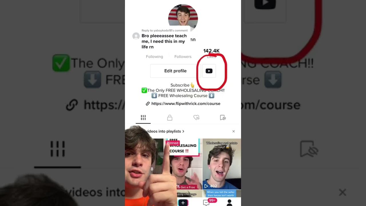 YouTube video player