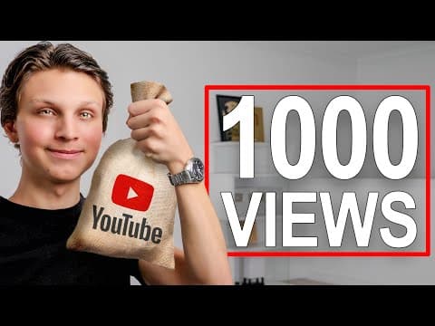 How Much YouTube Pays You For 1,000 Views In 2026 thumbnail