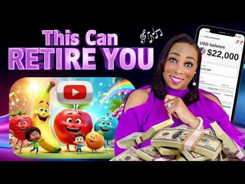 How to Create HIGHLY Profitable Faceless Kids Songs on YouTube With AI thumbnail