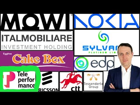 Europe Stocks Timestamps: STG, MOWI, ITM, ARBN, ERIC, NOK, CBOX, CTT, EDP, TEP.PA, TESB, PLATINUM thumbnail