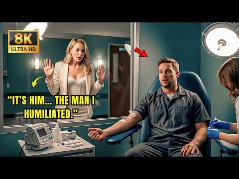 A Single Dad Gave Blood to Save the CEO's Daughter — Then She Realized He Was the Man She Mocked thumbnail
