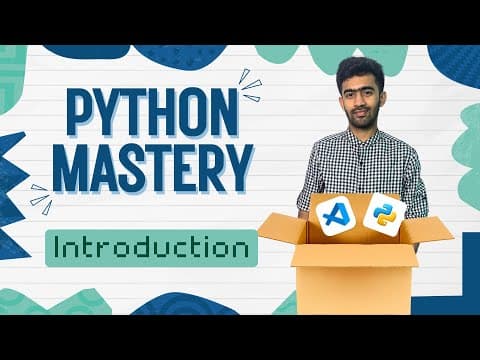 Python Mastery Ep-1 | Introduction & Setup | code io - Tamil thumbnail