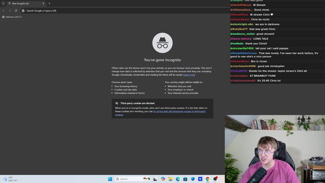 YouTube video player