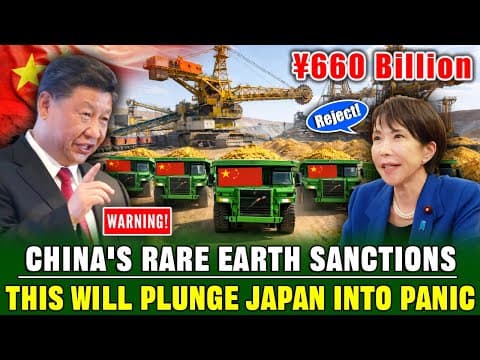 China Fully Bans Rare Earth Supplies to Japan | Sparks Collective Panic Across the Country! thumbnail
