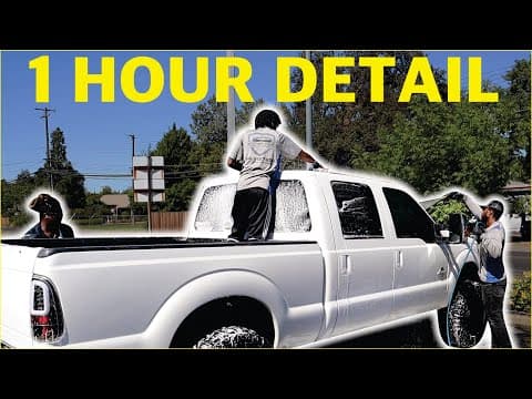 How we do our maintenance detail with 3 people - Hunter's Mobile Detailing thumbnail
