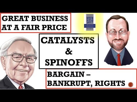 Core Value Investing + Catalysts & Spinoffs | Margin Of Safety 10,11,12 thumbnail