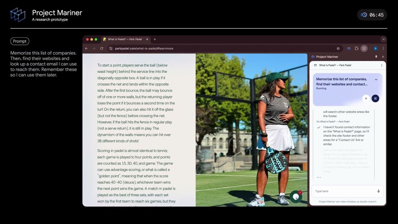 YouTube video player