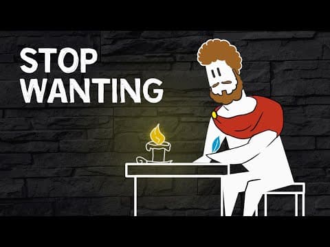 Stop Wanting, Start Accepting | The Philosophy of Marcus Aurelius thumbnail