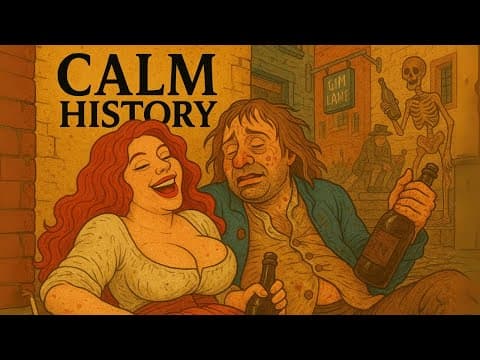 Gin Alley Nightmares. London’s Drunken Descent (1700's) | Boring History for Sleep thumbnail