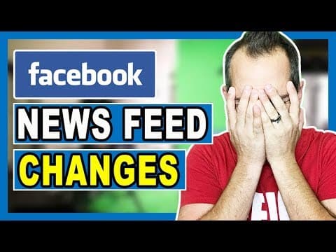 Facebook Algorithm Changes 2018 - the Newsfeed Update You Need to Know thumbnail