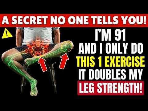 Over 75? Your Legs Are Getting WEAKER Every Week — FIX It With 1 Easy Exercise | Senior Health Tips thumbnail