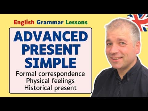 Advanced Present Simple (English Grammar Lesson) thumbnail