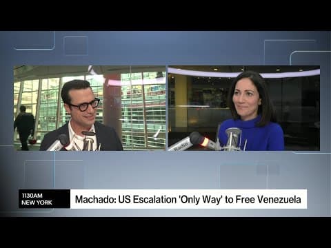 Nobel Peace Prize Winner Says Maduro’s Time Is Up in Venezuela thumbnail