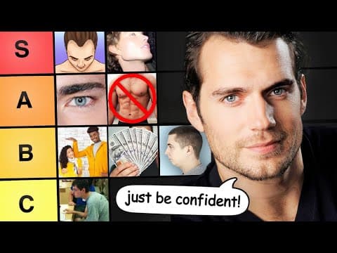 The Worst Looksmaxxing Copes (TIER LIST) thumbnail