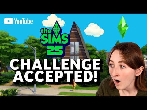 Can @lilsimsie complete the most chaotic The Sims creator challenges on the clock? thumbnail