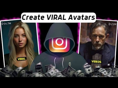 How to Create a VIRAL Animated Avatar and get MILLIONS of Views (tutorial/proof) thumbnail