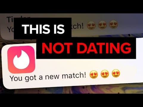 Why Aren't My Tinder Matches Turning into Dates? thumbnail