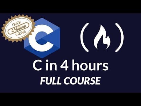 C Programming Tutorial for Beginners thumbnail