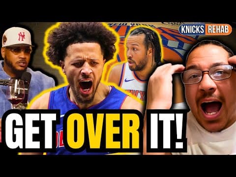 Melo Says Cade is BETTER Than Brunson? 😤 Knicks Rehab Goes OFF! | KNICKS REHAB ALLBALL TV thumbnail