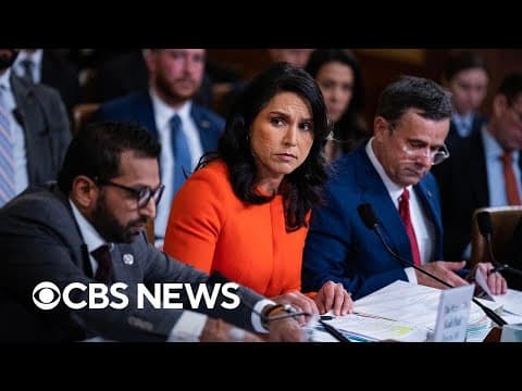 Watch: More tense questioning about Signal group chat for intel officials at House hearing thumbnail