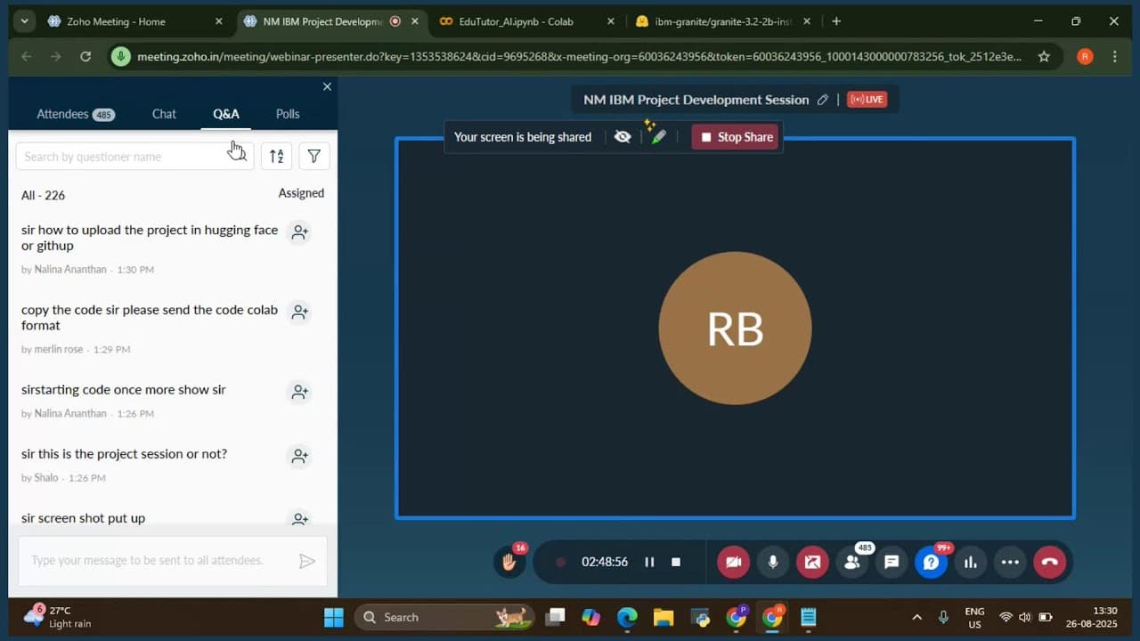 YouTube video player