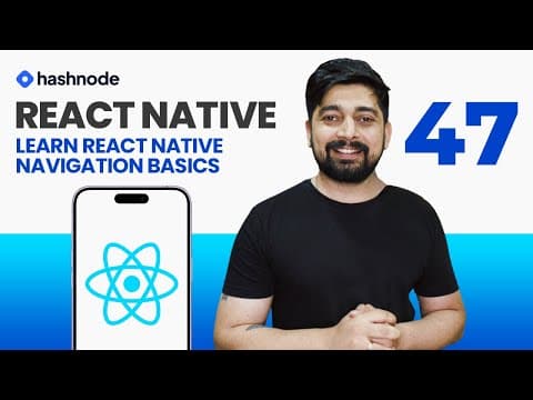 Learn react native navigation basics thumbnail