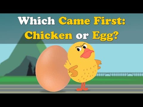 Which Came First : Chicken or Egg? + more videos | #aumsum #kids #science #education #children thumbnail