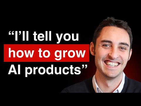 Inside How the Best AI products Grow | Brian Balfour (CEO Reforge) thumbnail