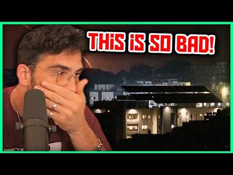 Israel Launches Largest Bombardment Yet | Hasanabi Reacts thumbnail