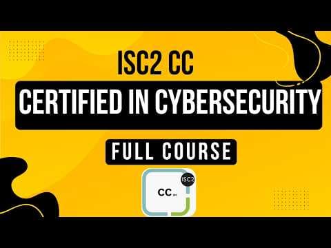 ISC2 Certified in Cybersecurity Free Course 2026 thumbnail