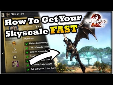 How to Get the Sky Scale Mount Quickly in Guild Wars 2 thumbnail