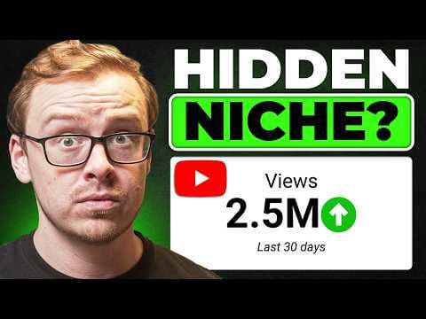 What Hidden YouTube Niches Drive Millions in 30 Days thumbnail