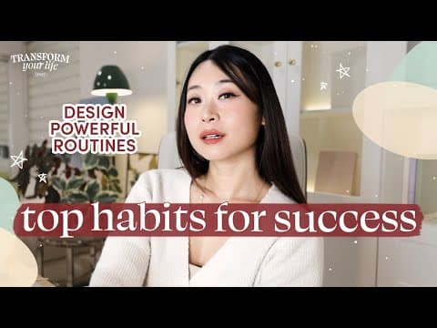 How to Design Morning & Evening Routines To Transform Your Life 💫 thumbnail