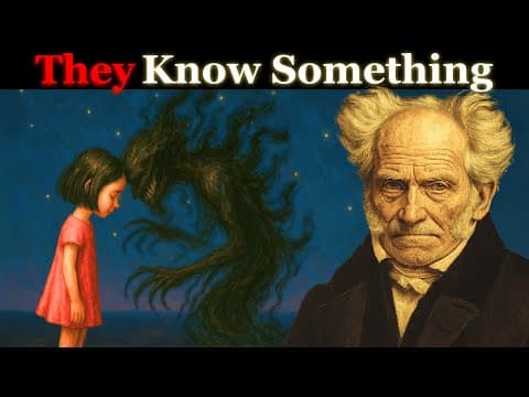 The Terrifying Intelligence of People Who Choose to Be Alone | Schopenhauer thumbnail