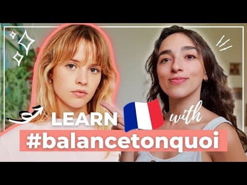 Learn French With Angèle | Explaining "Balance Ton Quoi" Lyrics (with subtitles) thumbnail