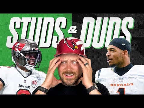 Week 1 Studs & Duds + Panic Players, Deep Breaths! | Fantasy Football 2025 - Ep. 1798 thumbnail