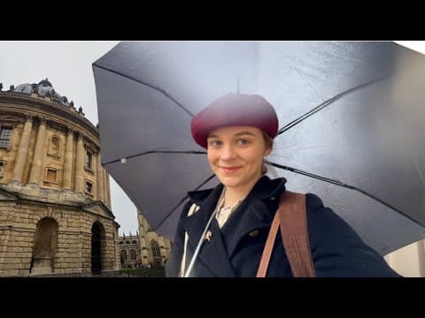 Spending a night in Oxford *vlogmas* thumbnail