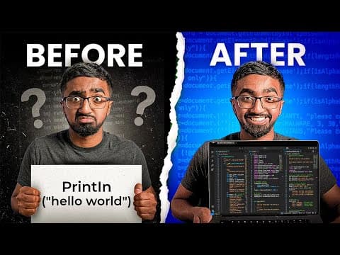 Coding was hard until I learned this thumbnail