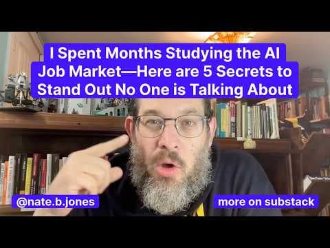 I Spent Months Studying the AI Job Market—Here are 5 Secrets to Stand Out No One is Talking About thumbnail