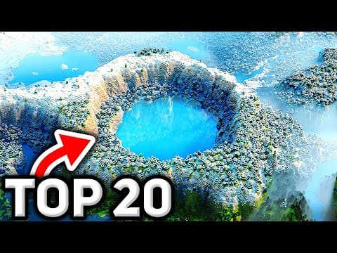 NEW Top 20 BEST Minecraft 26 Seeds! (Bedrock & Java) thumbnail