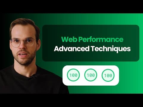 Frontend System Design:  The 2025 Web Performance Roadmap thumbnail