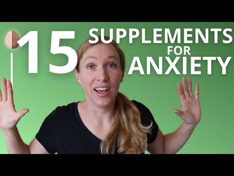 What Supplements Actually Help With Anxiety? thumbnail
