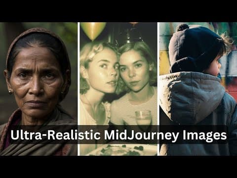 How to Create Ultra-Realistic Images with MidJourney thumbnail
