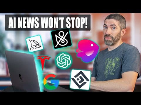AI Mega Update: New Tools and Huge News thumbnail