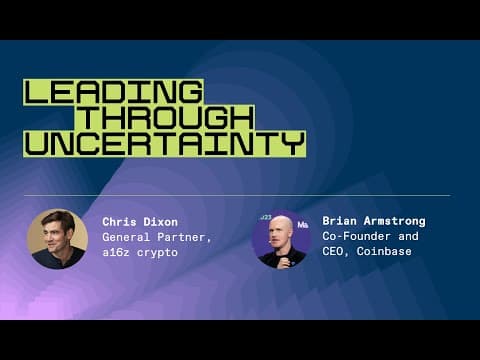 Leading through uncertainty (with Coinbase CEO) thumbnail