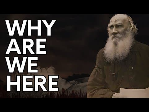 The PHILOSOPHER Who Solved The MEANING of LIFE? Leo Tolstoy thumbnail