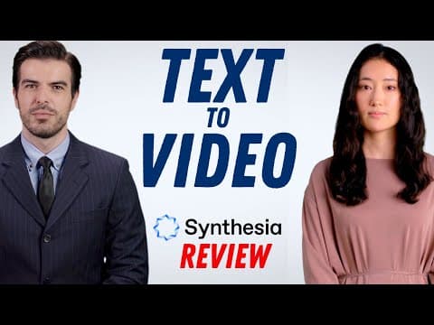 Text-To-Video: Create Synthetic Videos with Synthesia thumbnail