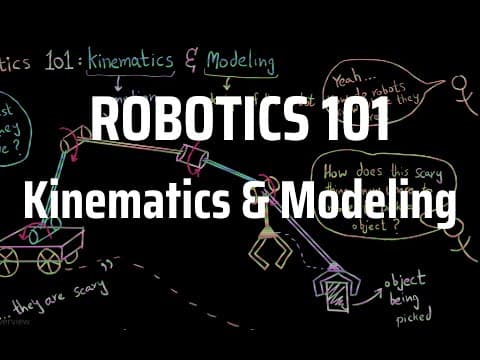 Robotics 101: Introduction to Robotics | Kinematics & Modeling | Full course for beginners thumbnail