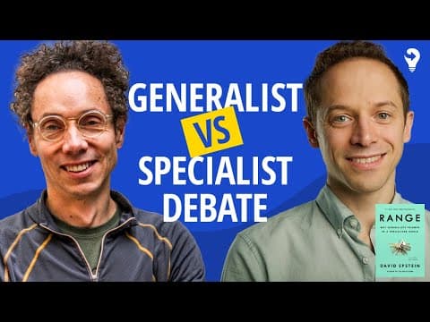 The Surprising Truth About Choosing Your Career | Malcolm Gladwell & David Epstein thumbnail