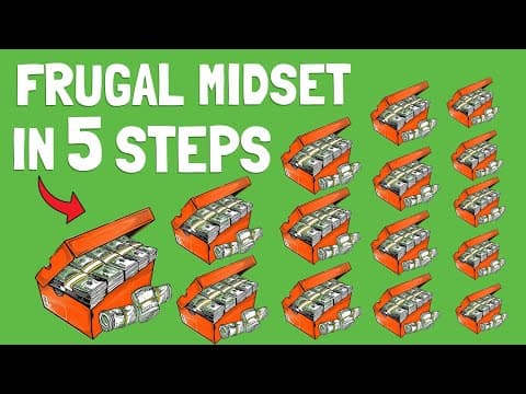 5 QUICK Steps How to Develop a Frugal Mindset That ALWAYS Work (MUST WATCH) thumbnail